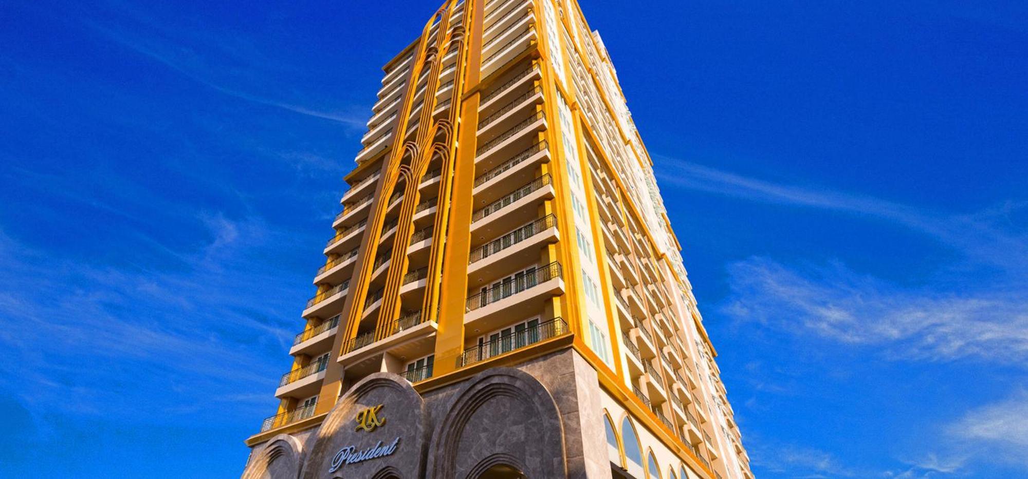 Lk President Hotel Pattaya Bagian luar foto